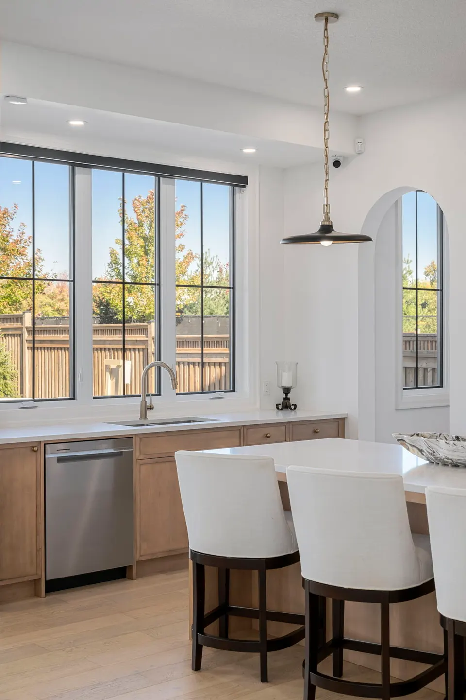 Kitchen window detail