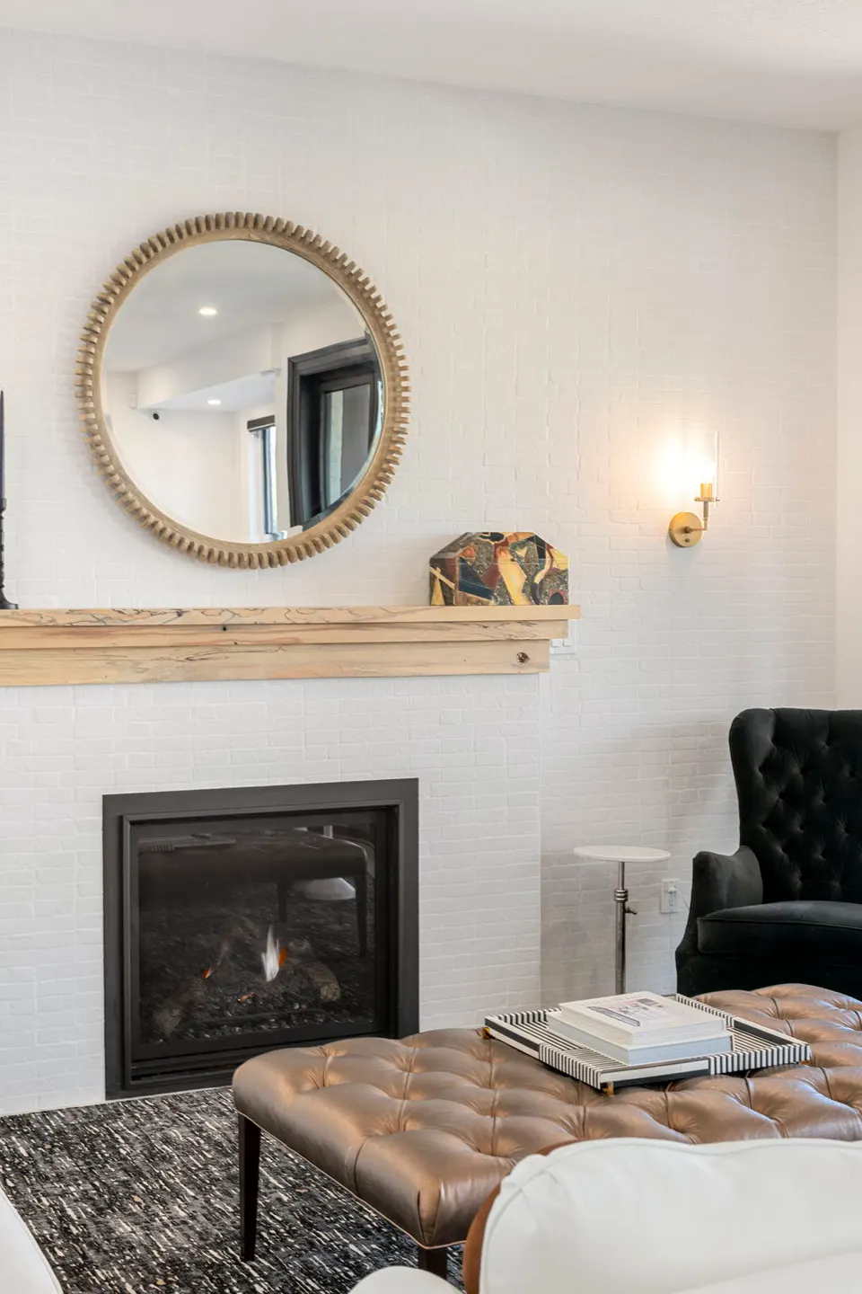 Fireplace detail