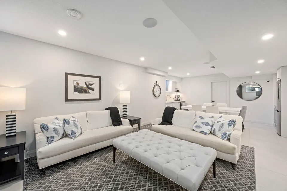 Lower level seating